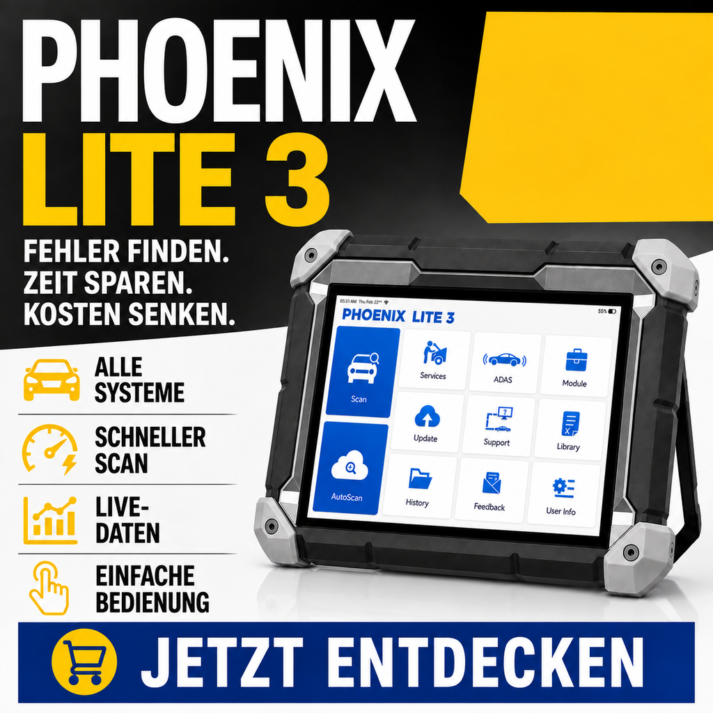 Professionelles Kfz-Diagnosegerät – verschiedene Modelle